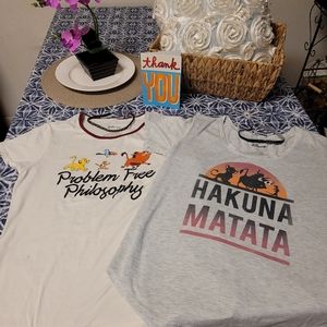 Women's Disney Tops - Lion King  LOT Size XL
